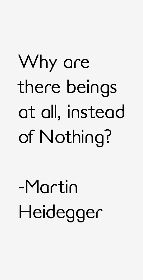 Martin Heidegger Quotes