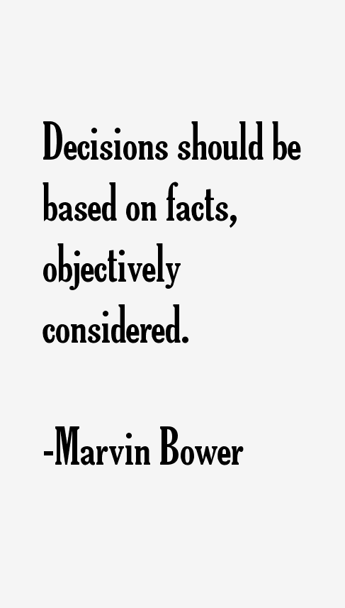 Marvin Bower Quotes
