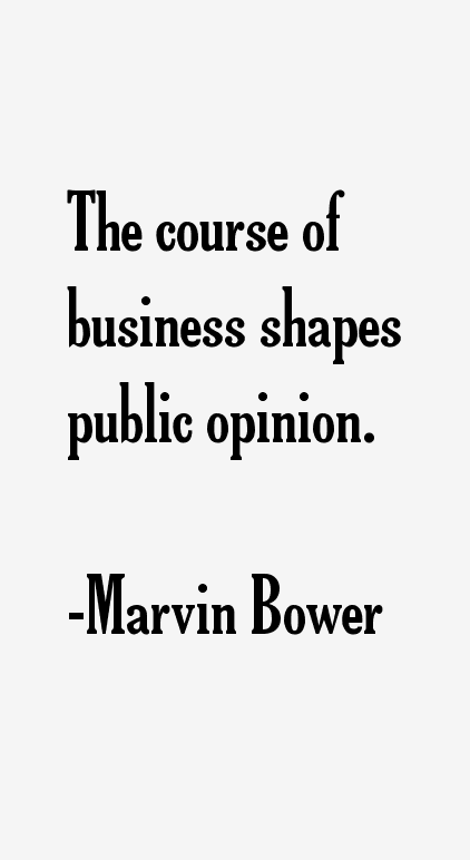 Marvin Bower Quotes