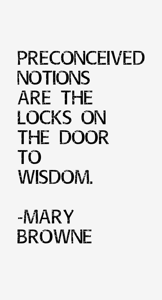 Mary Browne Quotes