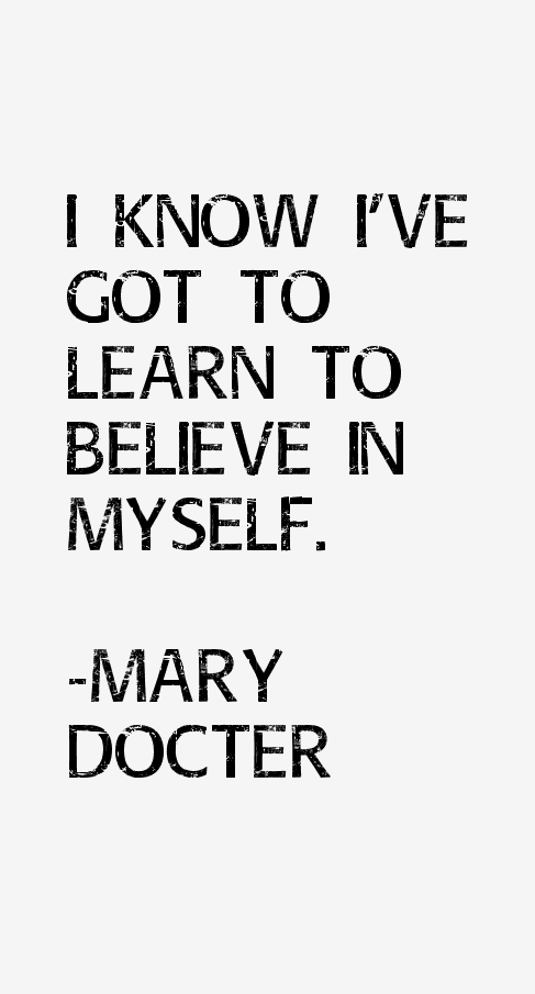 Mary Docter Quotes