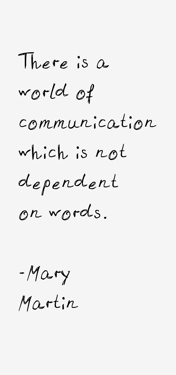 Mary Martin Quotes