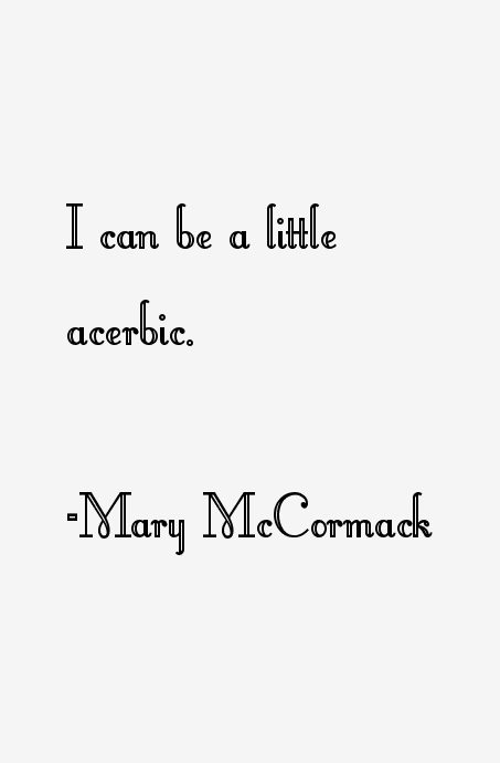 Mary McCormack Quotes