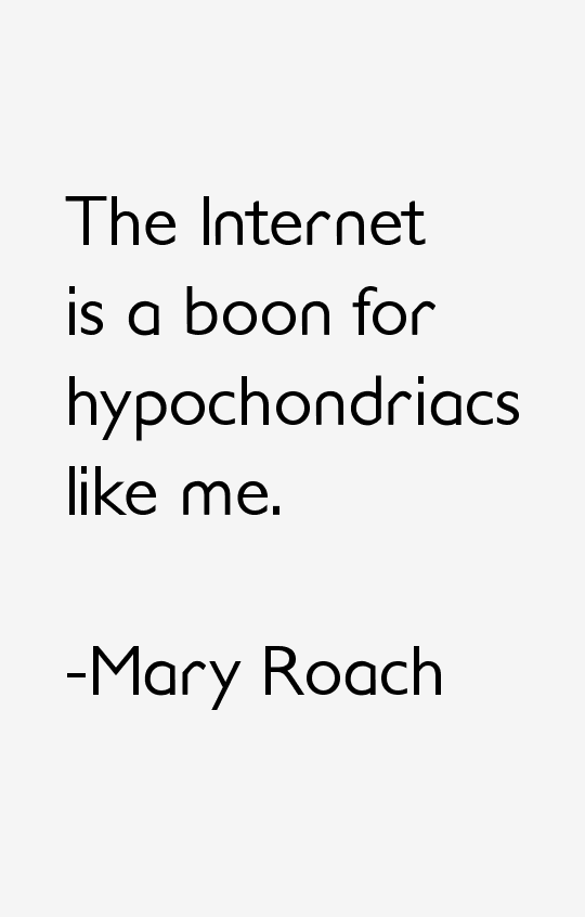 Mary Roach Quotes