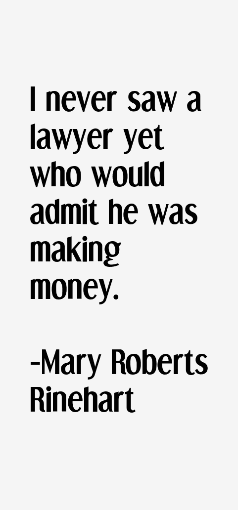Mary Roberts Rinehart Quotes