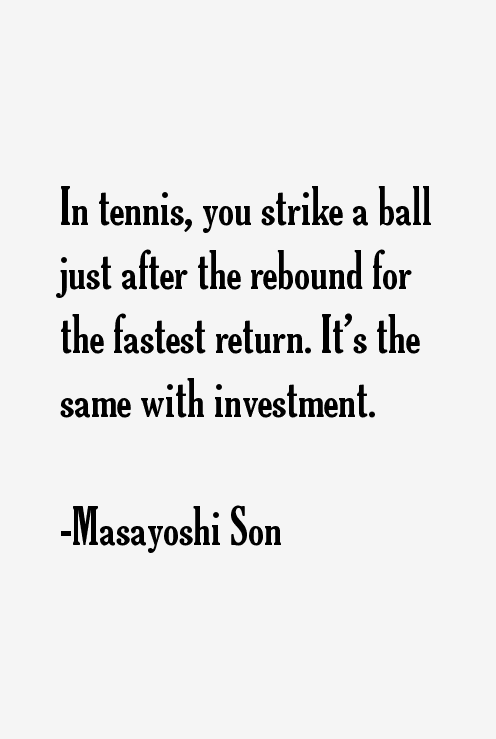 Masayoshi Son Quotes