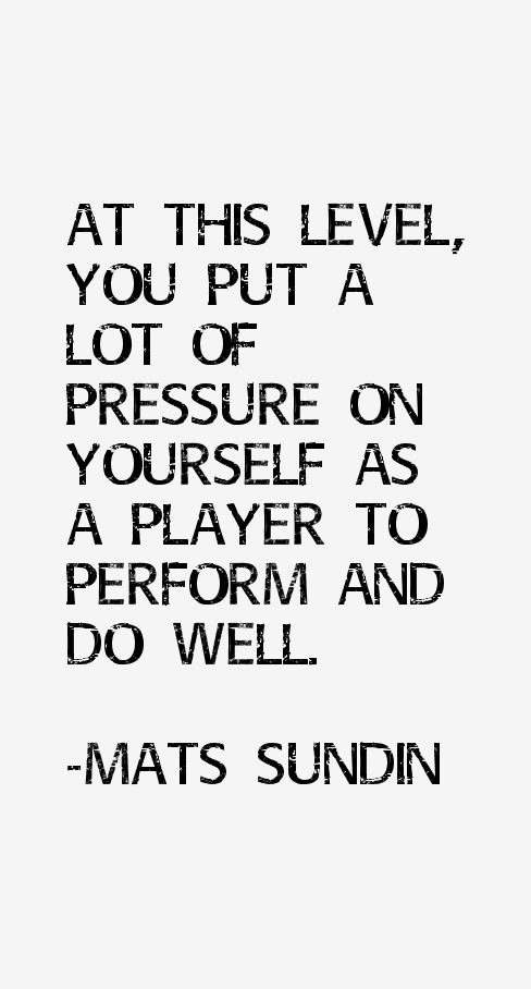 Mats Sundin Quotes