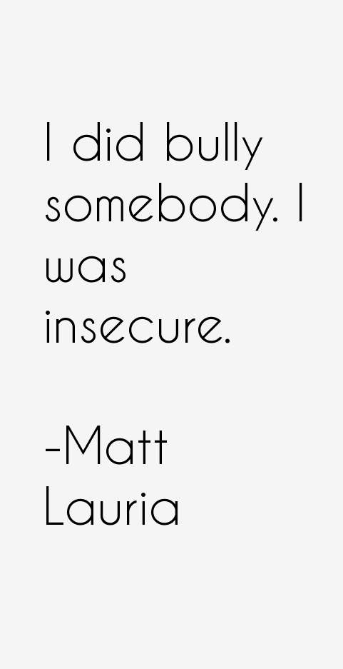 Matt Lauria Quotes
