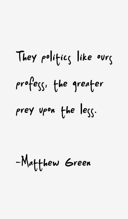 Matthew Green Quotes