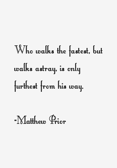 Matthew Prior Quotes