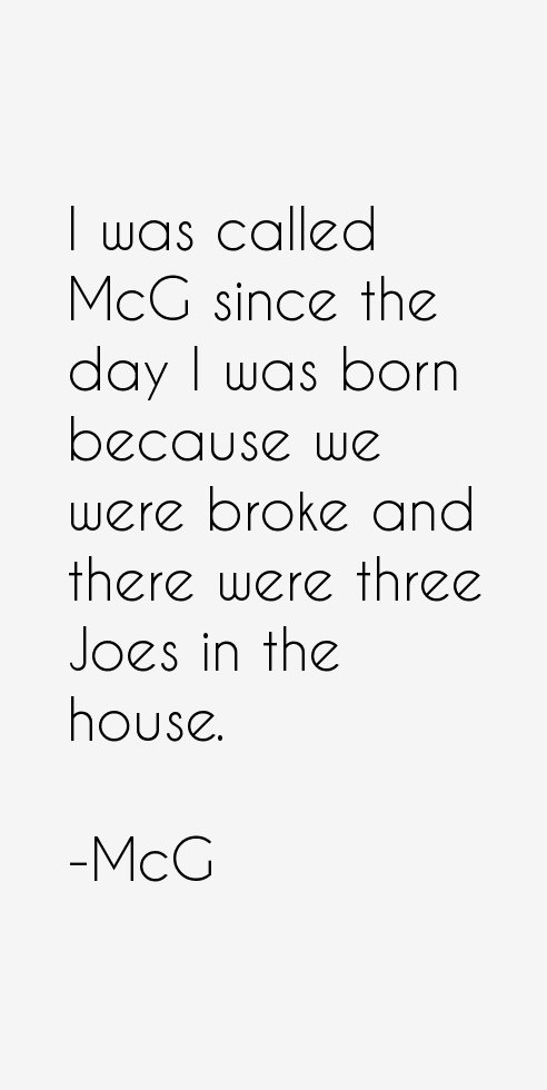 McG Quotes