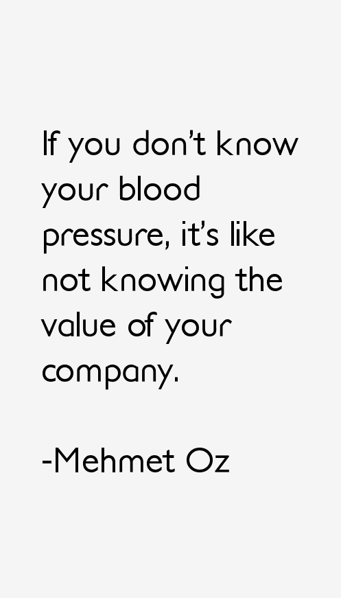 Mehmet Oz Quotes