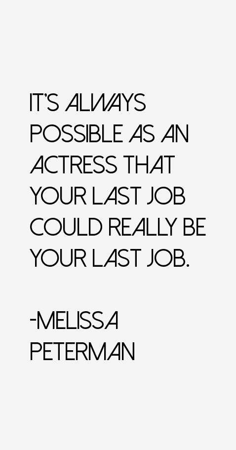 Melissa Peterman Quotes
