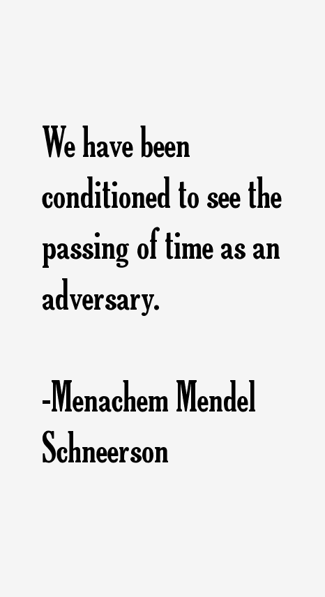 Menachem Mendel Schneerson Quotes