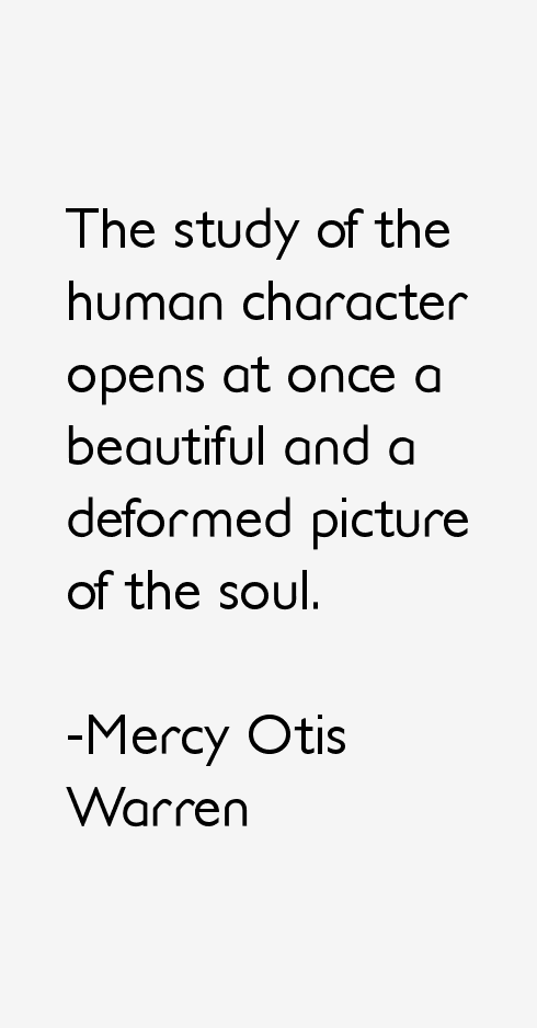 Mercy Otis Warren Quotes