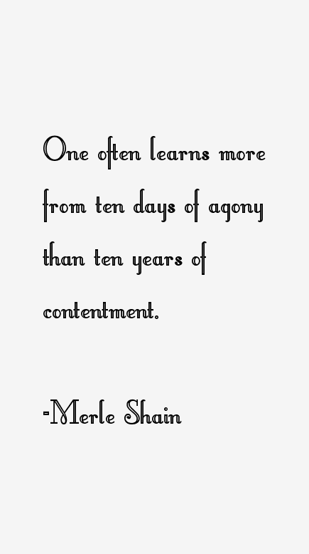 Merle Shain Quotes