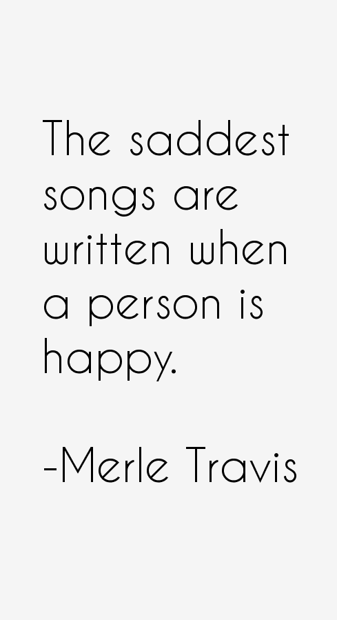 Merle Travis Quotes