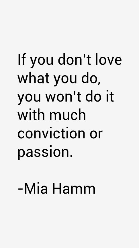 Mia Hamm Quotes