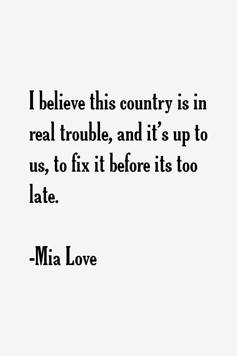 Mia Love Quotes