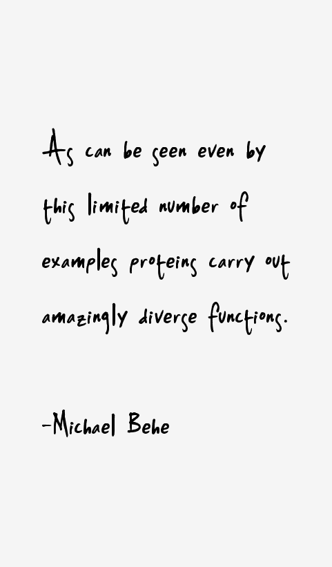 Michael Behe Quotes