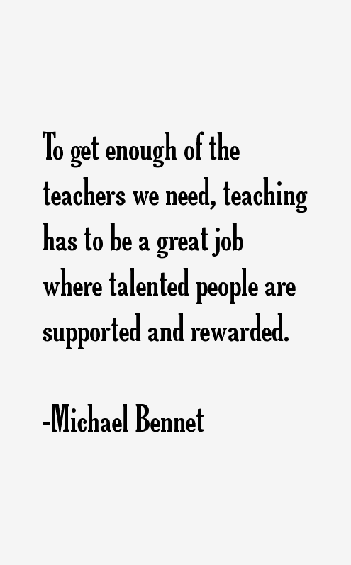 Michael Bennet Quotes