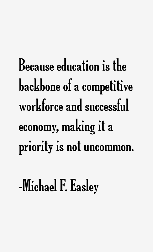 Michael F. Easley Quotes