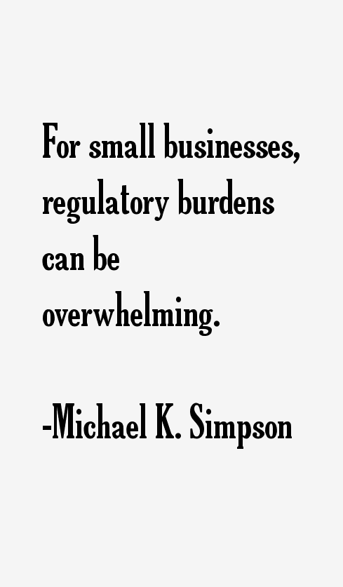Michael K. Simpson Quotes