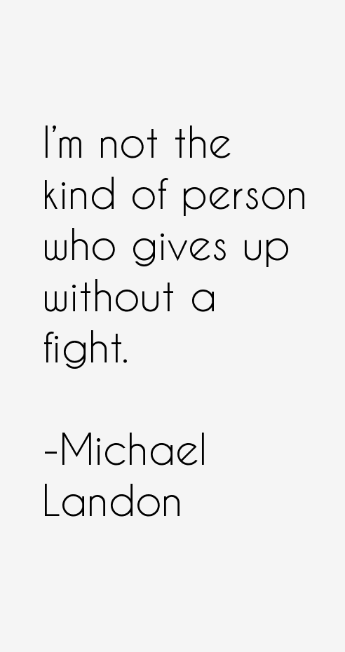 Michael Landon Quotes