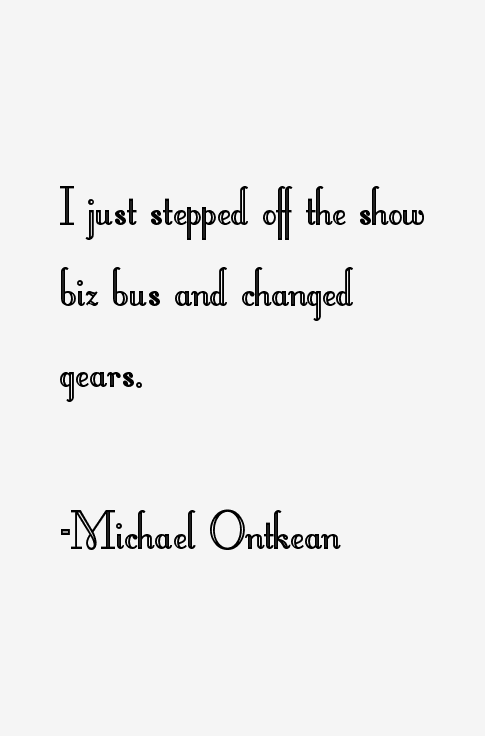 Michael Ontkean Quotes