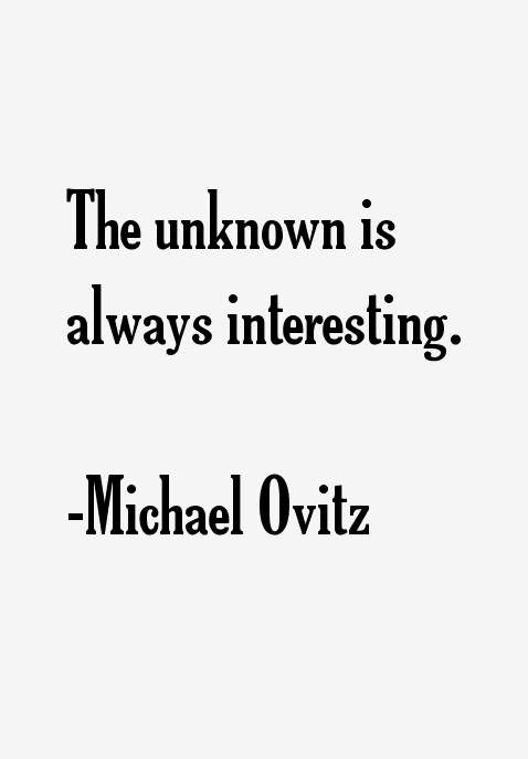 Michael Ovitz Quotes