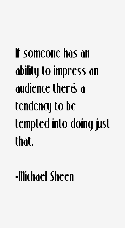 Michael Sheen Quotes
