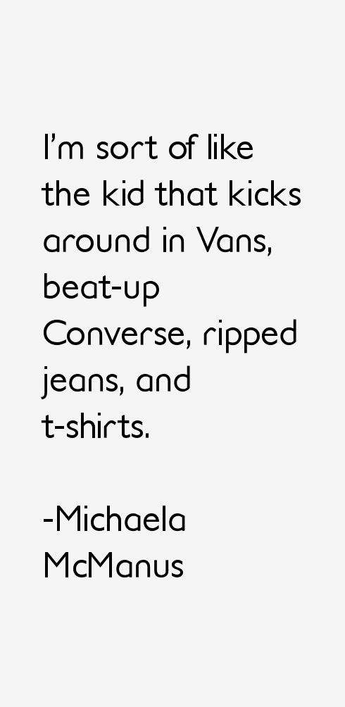 Michaela McManus Quotes