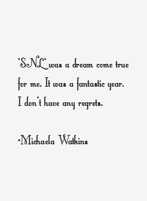 Michaela Watkins Quotes
