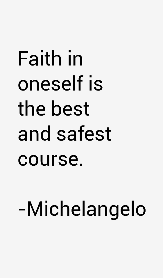 Michelangelo Quotes