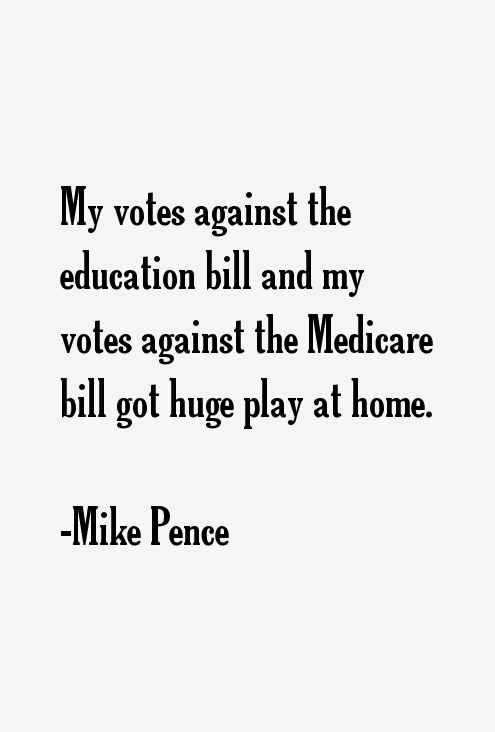 Mike Pence Quotes
