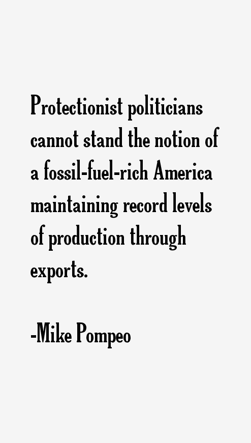 Mike Pompeo Quotes