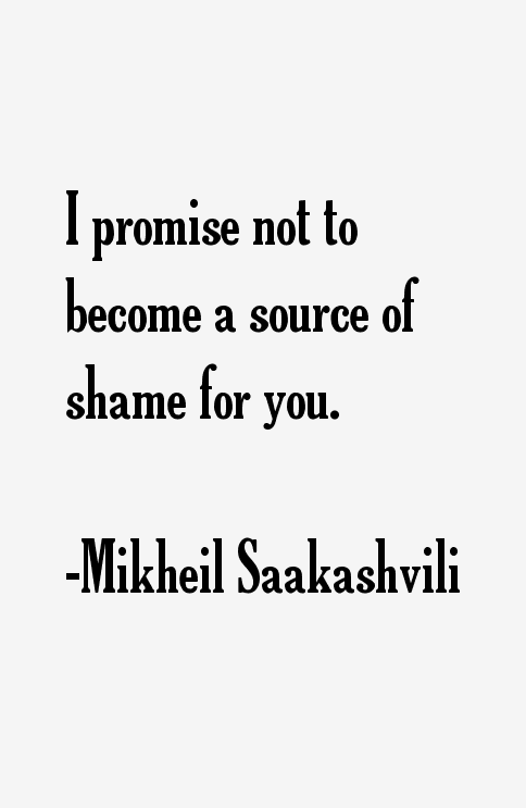 Mikheil Saakashvili Quotes