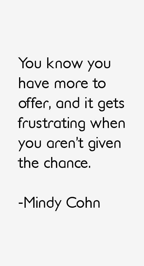 Mindy Cohn Quotes