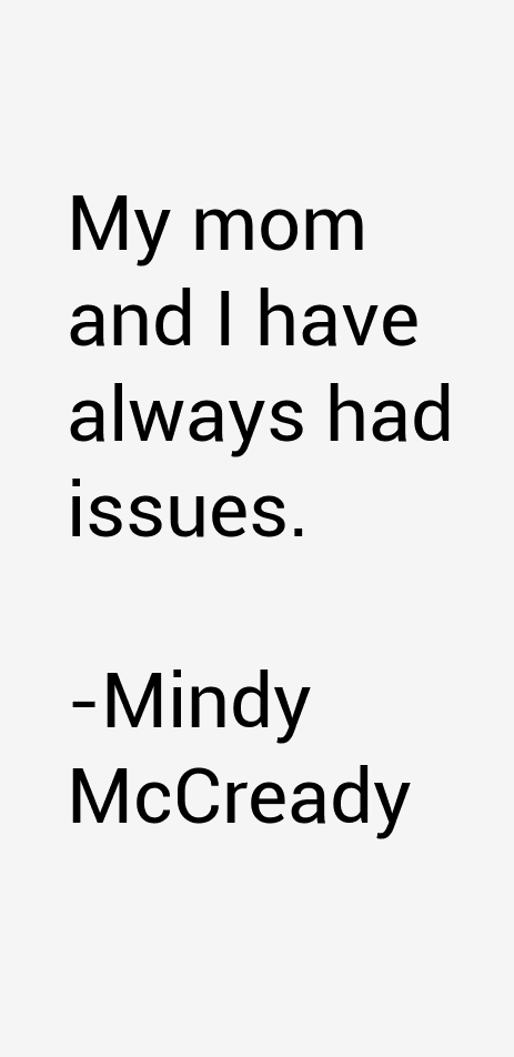 Mindy McCready Quotes