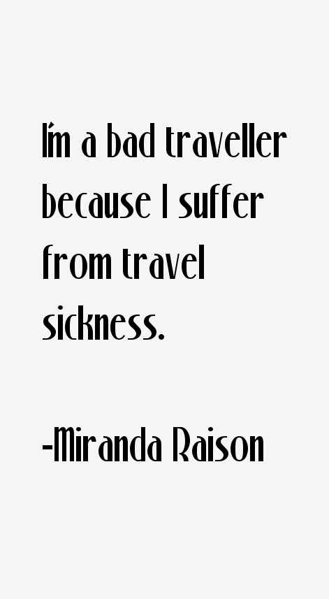 Miranda Raison Quotes