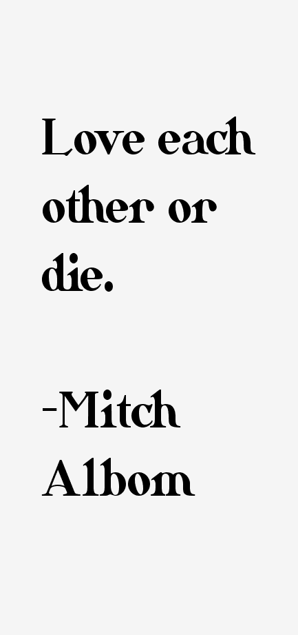 Mitch Albom Quotes
