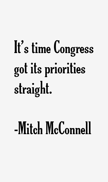 Mitch McConnell Quotes