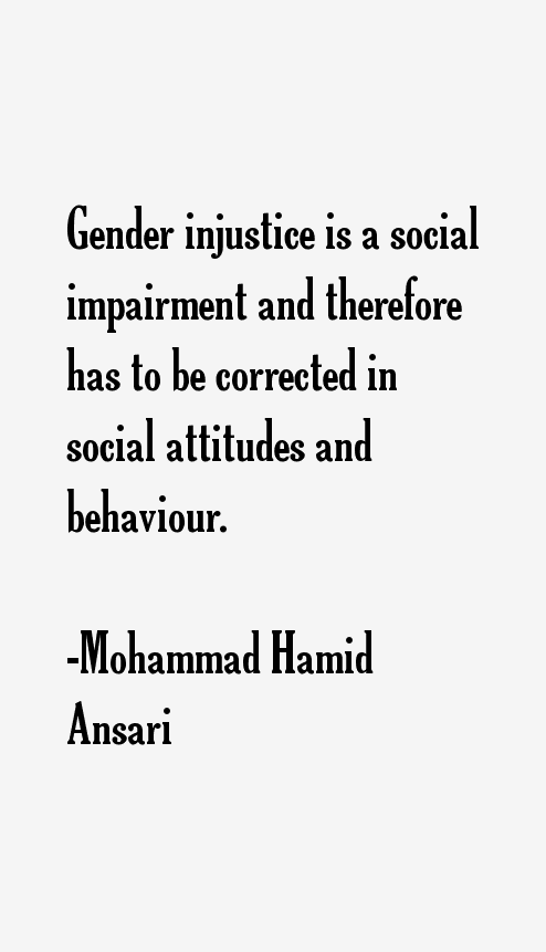 Mohammad Hamid Ansari Quotes