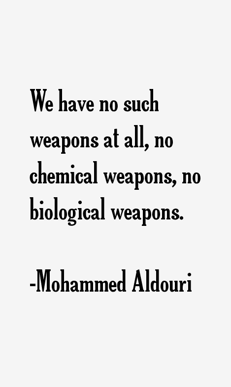 Mohammed Aldouri Quotes