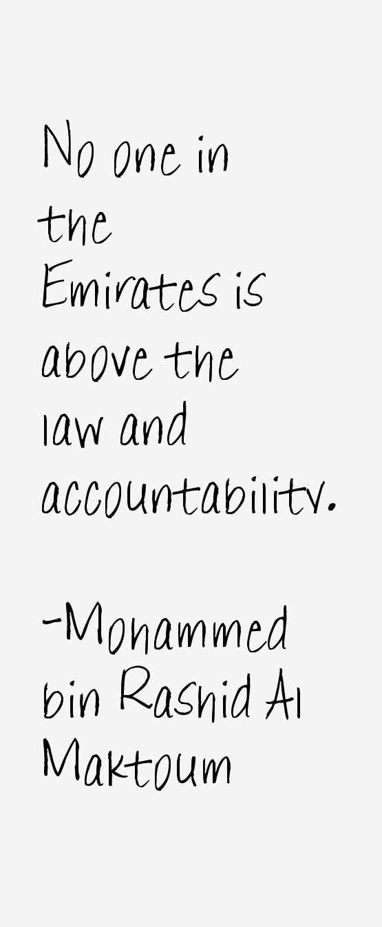 Mohammed bin Rashid Al Maktoum Quotes