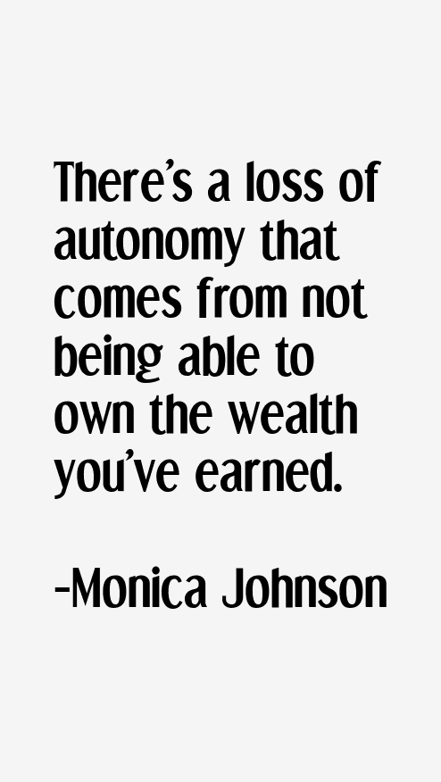Monica Johnson Quotes
