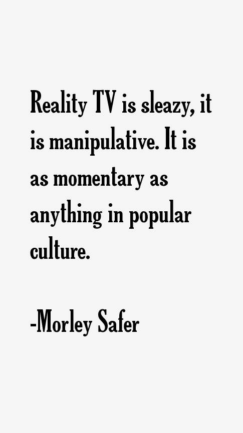 Morley Safer Quotes