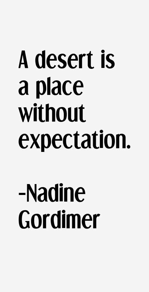 Nadine Gordimer Quotes