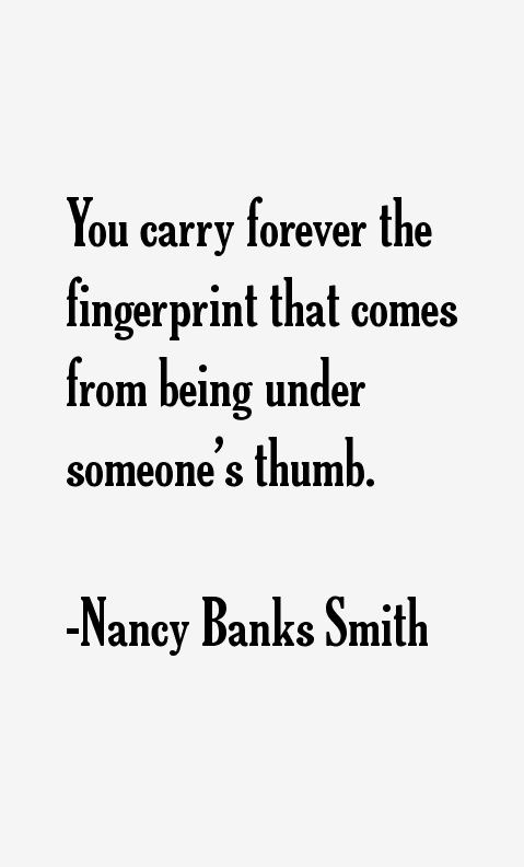 Nancy Banks Smith Quotes