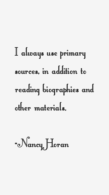 Nancy Horan Quotes